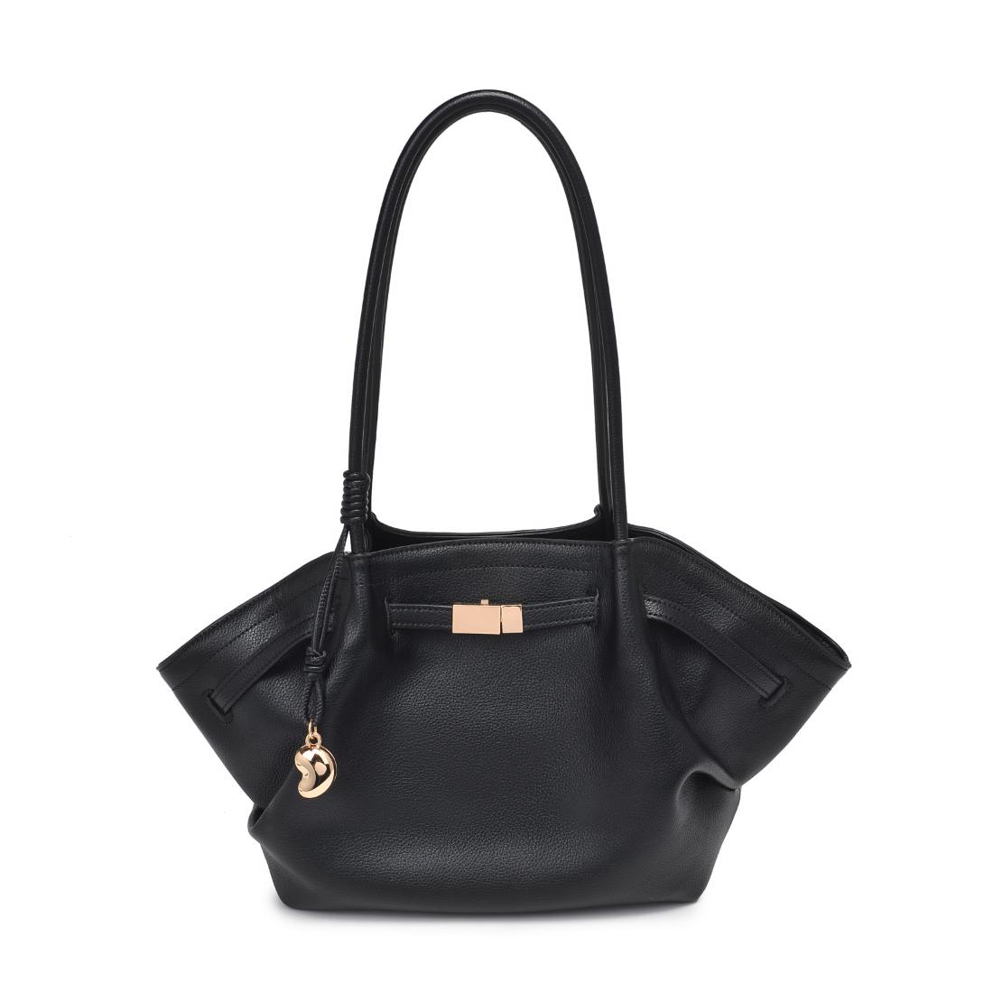 Product Image of Urban Expressions Monroe Satchel 840504200816 View 5 | Black