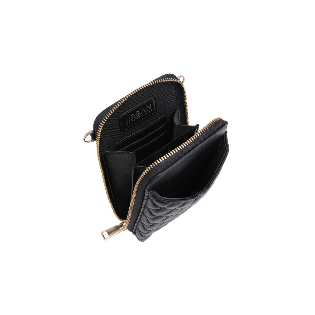 Woman wearing Black Urban Expressions Bodie Cell Phone Crossbody 840611123343 View 9 | Black