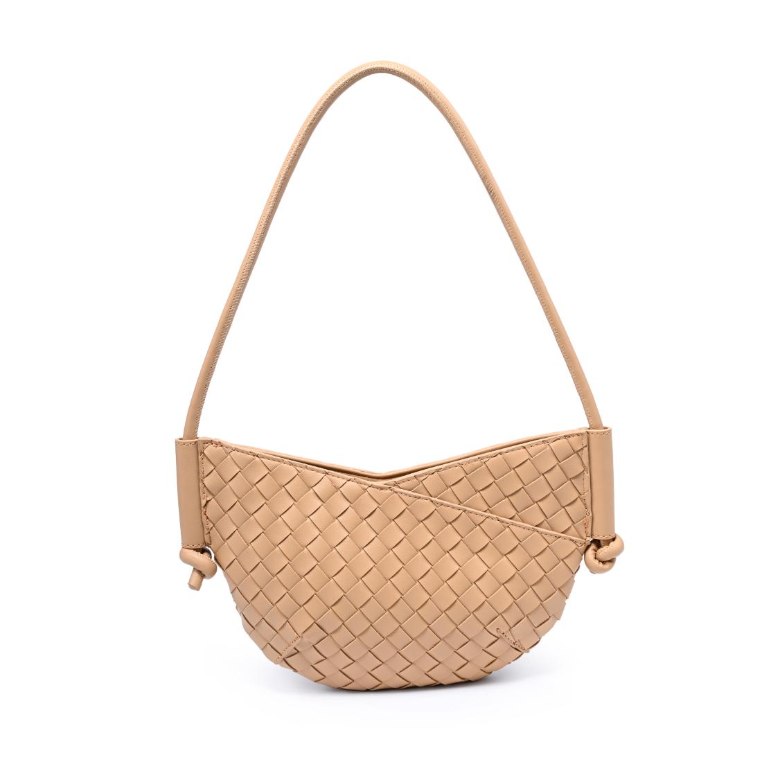 Woman wearing Camel Urban Expressions Oakley Shoulder Bag 840504204234 View 7 | Camel