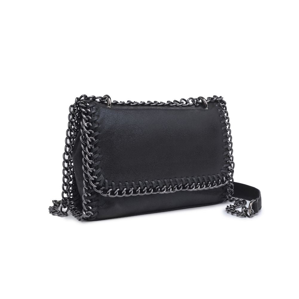 Product Image of Urban Expressions Mollie Shoulder Bag 818209011990 View 6 | Black