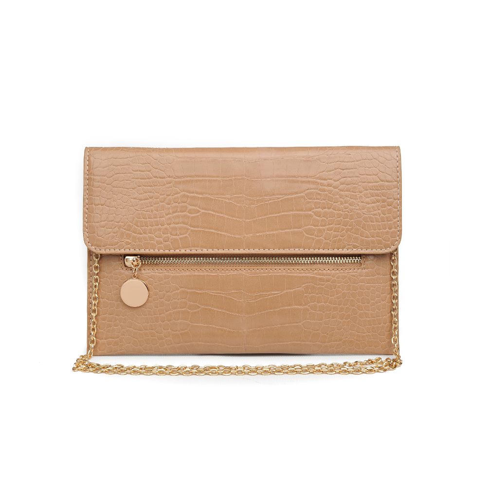 Product Image of Urban Expressions Evette Clutch 840611165541 View 1 | Nude