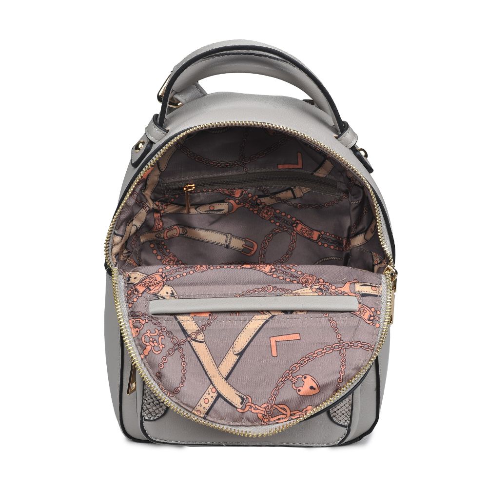 Product Image of Urban Expressions Sophie Backpack 840611167286 View 4 | Grey