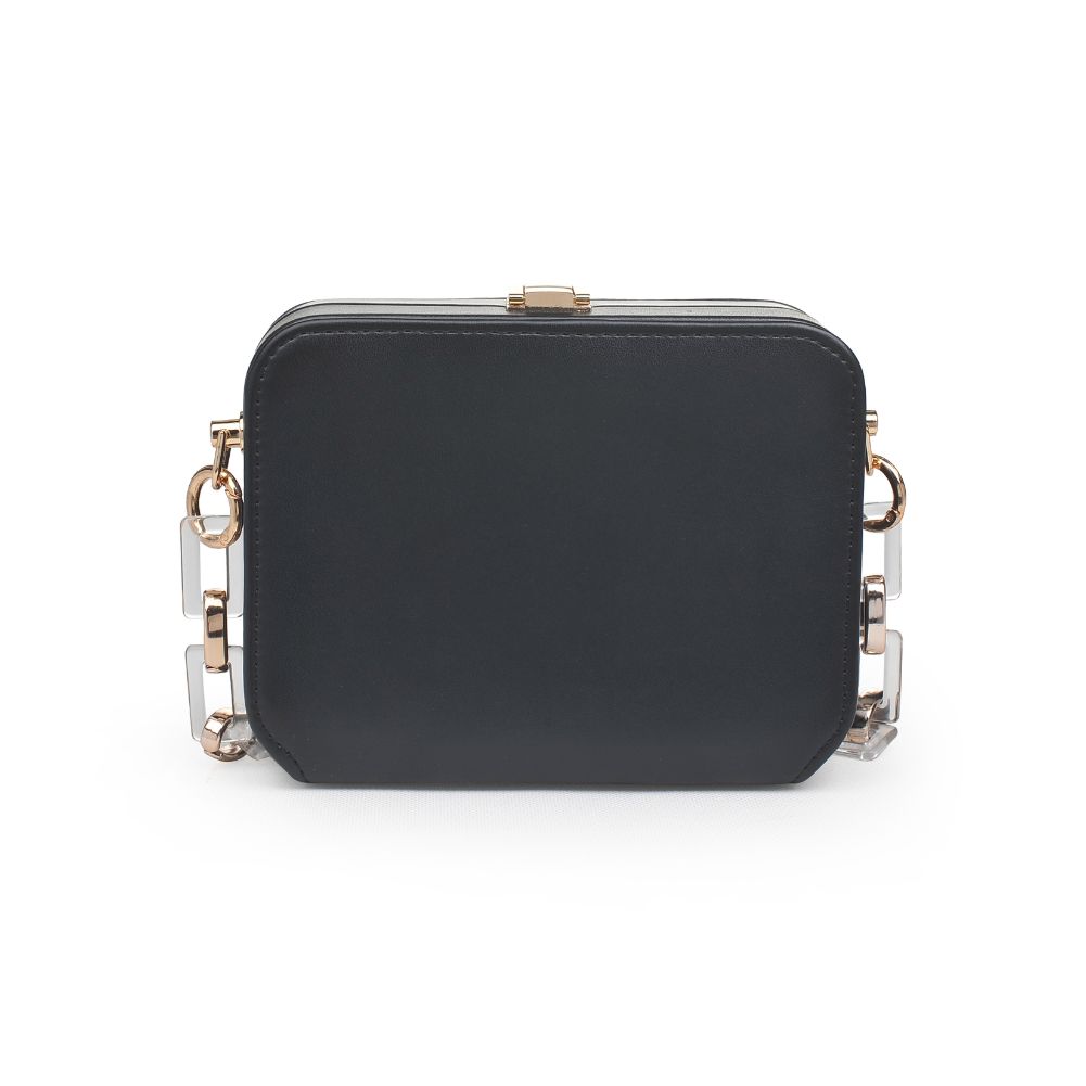 Product Image of Urban Expressions Gwen Evening Bag 840611173195 View 3 | Black