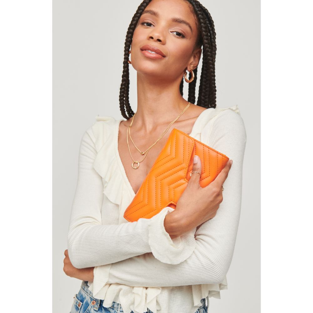 Woman wearing Clementine Urban Expressions Gabriella Crossbody 840611110251 View 3 | Clementine