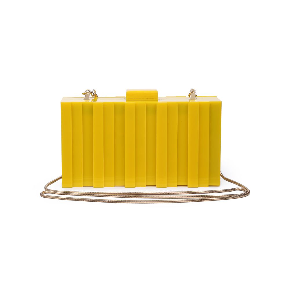 Product Image of Urban Expressions Leo Evening Bag 840611167804 View 1 | Yellow