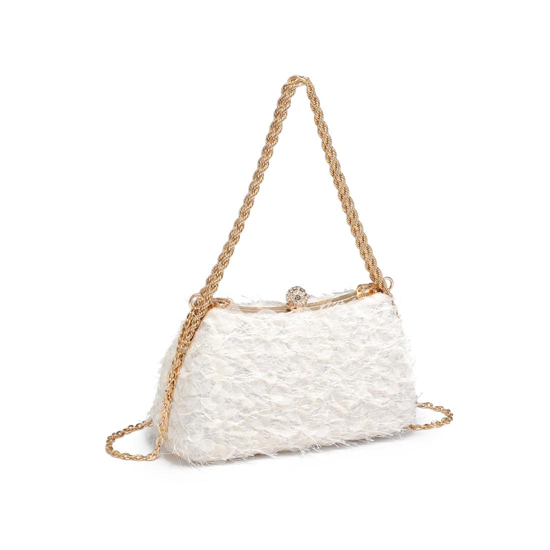 Product Image of Urban Expressions Maxi Evening Bag 840611198754 View 6 | Ivory