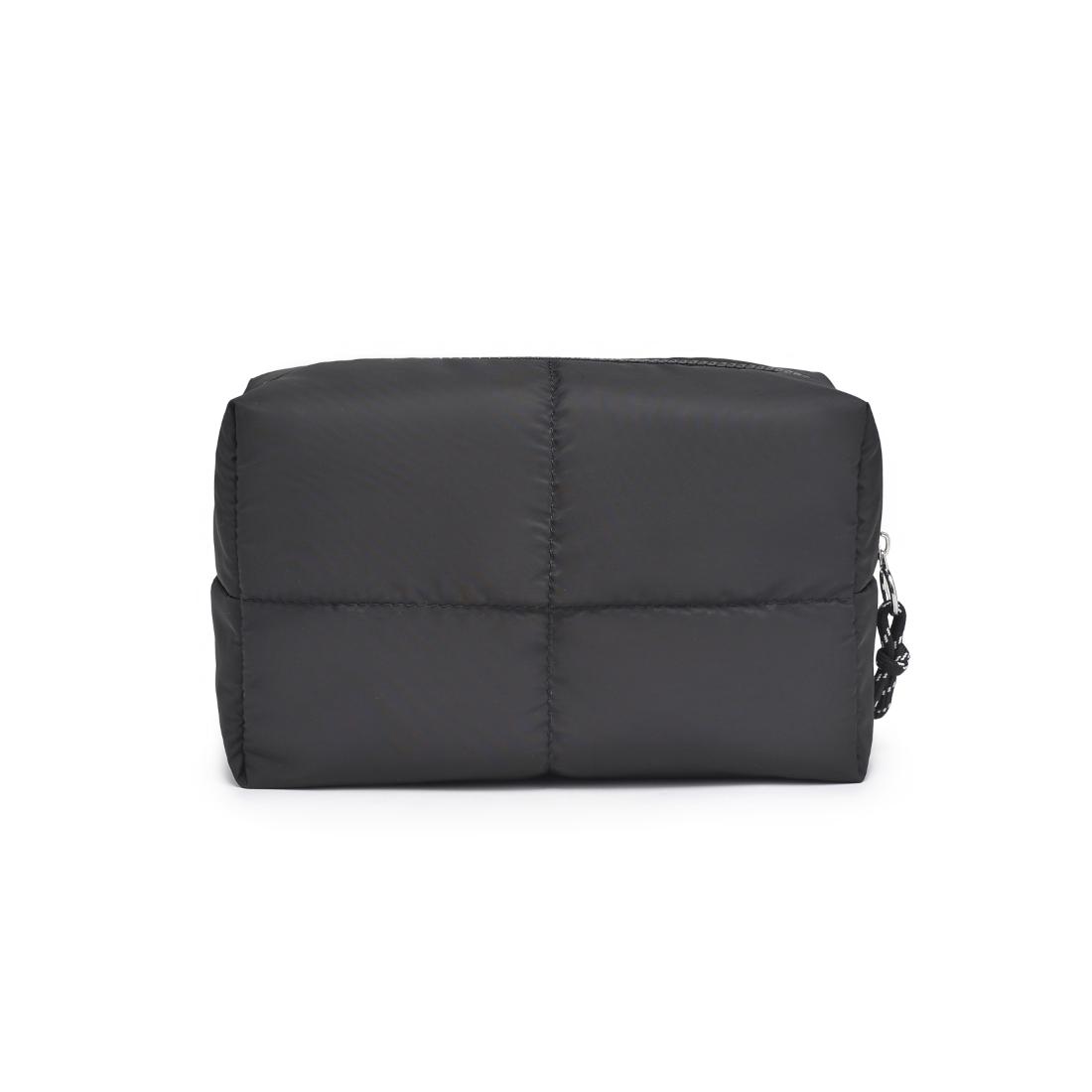 Urban Essentials Daydreamer - Nylon Cosmetic & Travel Organizer Pouch 840611197603 View 7 | Black