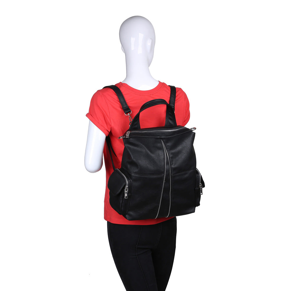 Product Image of Urban Expressions Dallas Backpack NA-840611153326 View 5 | Black