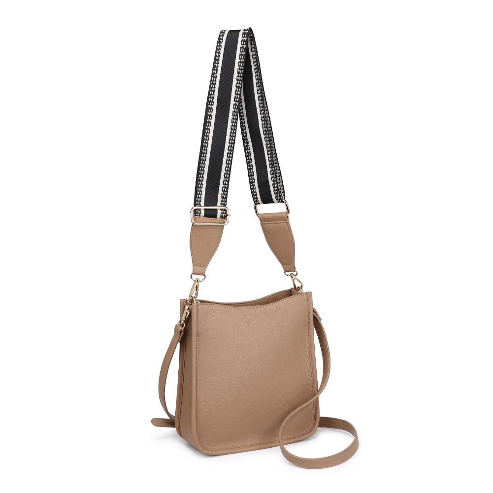 Product Image of Urban Expressions Ferris Crossbody 840611190734 View 6 | Taupe