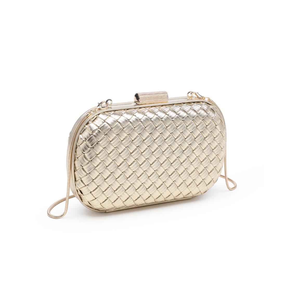 Urban Expressions Roslyn Evening Bag 840504209789 View 6 | Gold