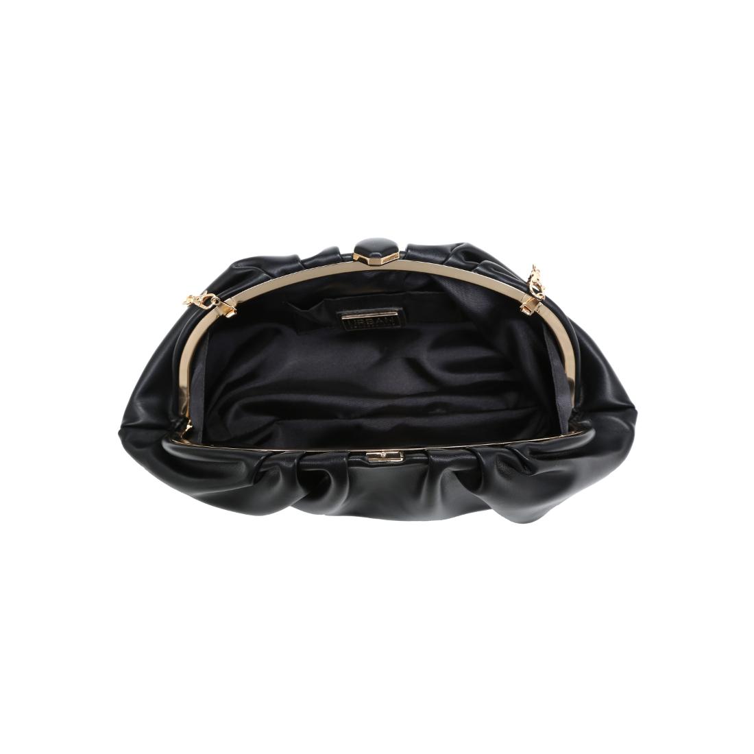 Woman wearing Black Urban Expressions Jennifer Clutch 840504208201 View 9 | Black