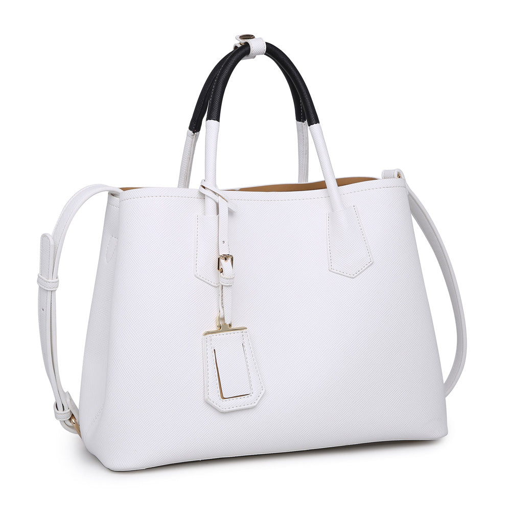 Product Image of Urban Expressions Collette Satchel NA-840611160515 View 2 | White