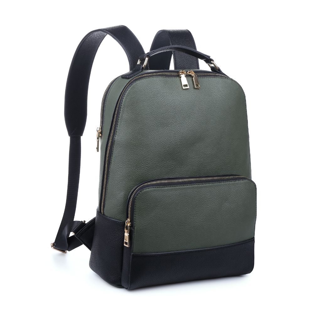 Product Image of Urban Expressions Ellison Backpack NA-840611163608 View 2 | Olive