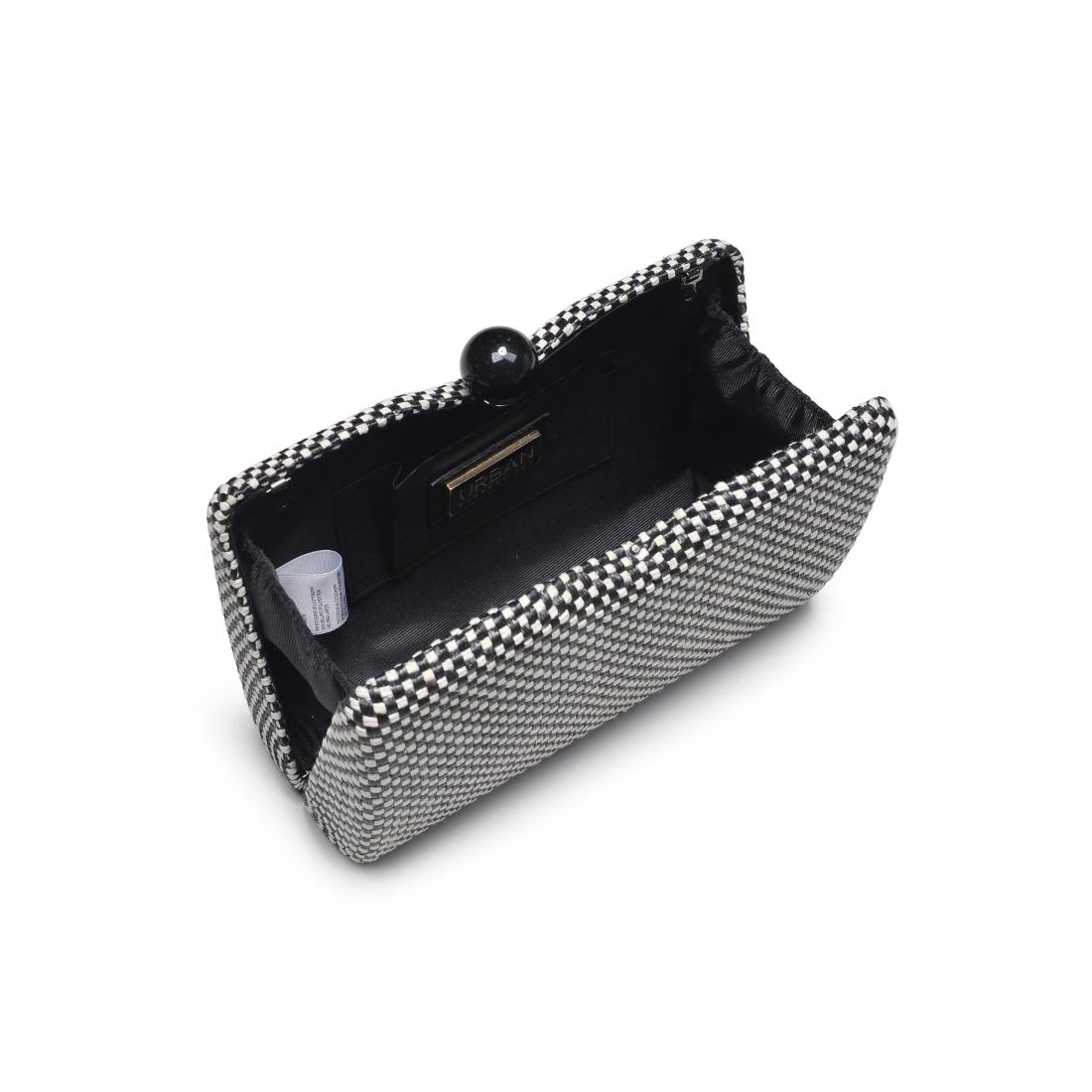Product Image of Urban Expressions Marissa Evening Bag 840611152893 View 8 | Black Ivory