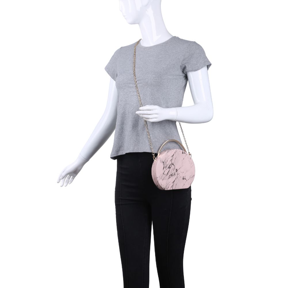 Product Image of Urban Expressions Aria Evening Bag 840611170828 View 5 | Nude Marble