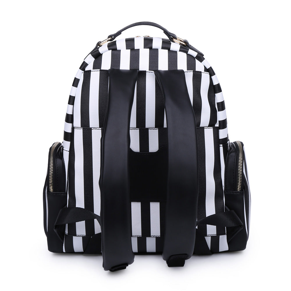 Product Image of Urban Expressions Laurel Backpack 840611161178 View 3 | Black