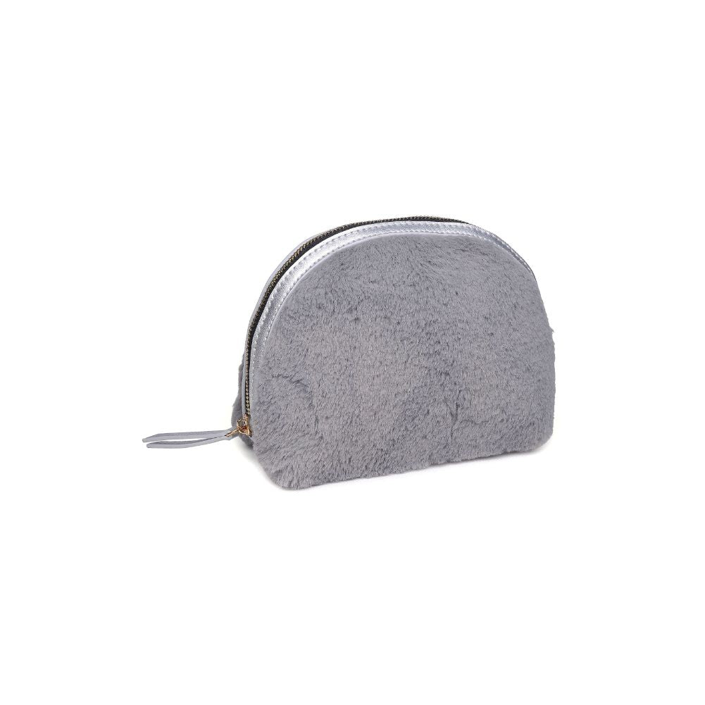 Product Image of Urban Expressions Fox Cosmetic & Travel Organizer Pouch NA-840611136855 View 2 | Grey