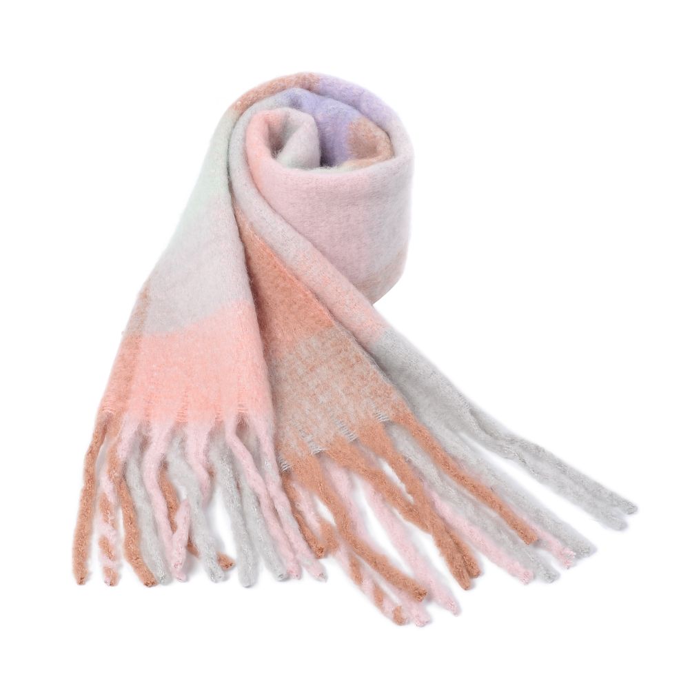 Product Image of Urban Expressions MAGGIO Scarves 840611103987 View 6 | Pink Multi