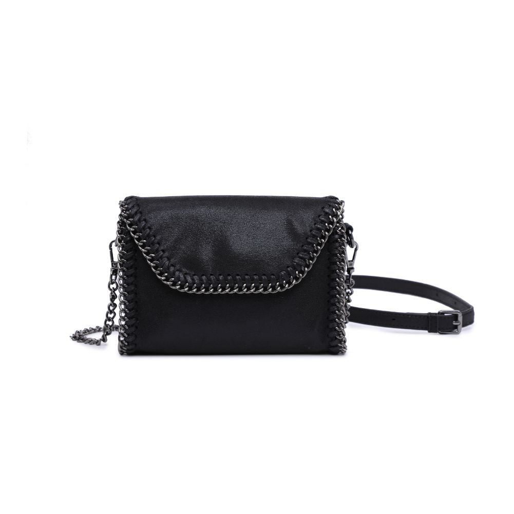 Product Image of Urban Expressions Felicia Crossbody 818209011501 View 5 | Black