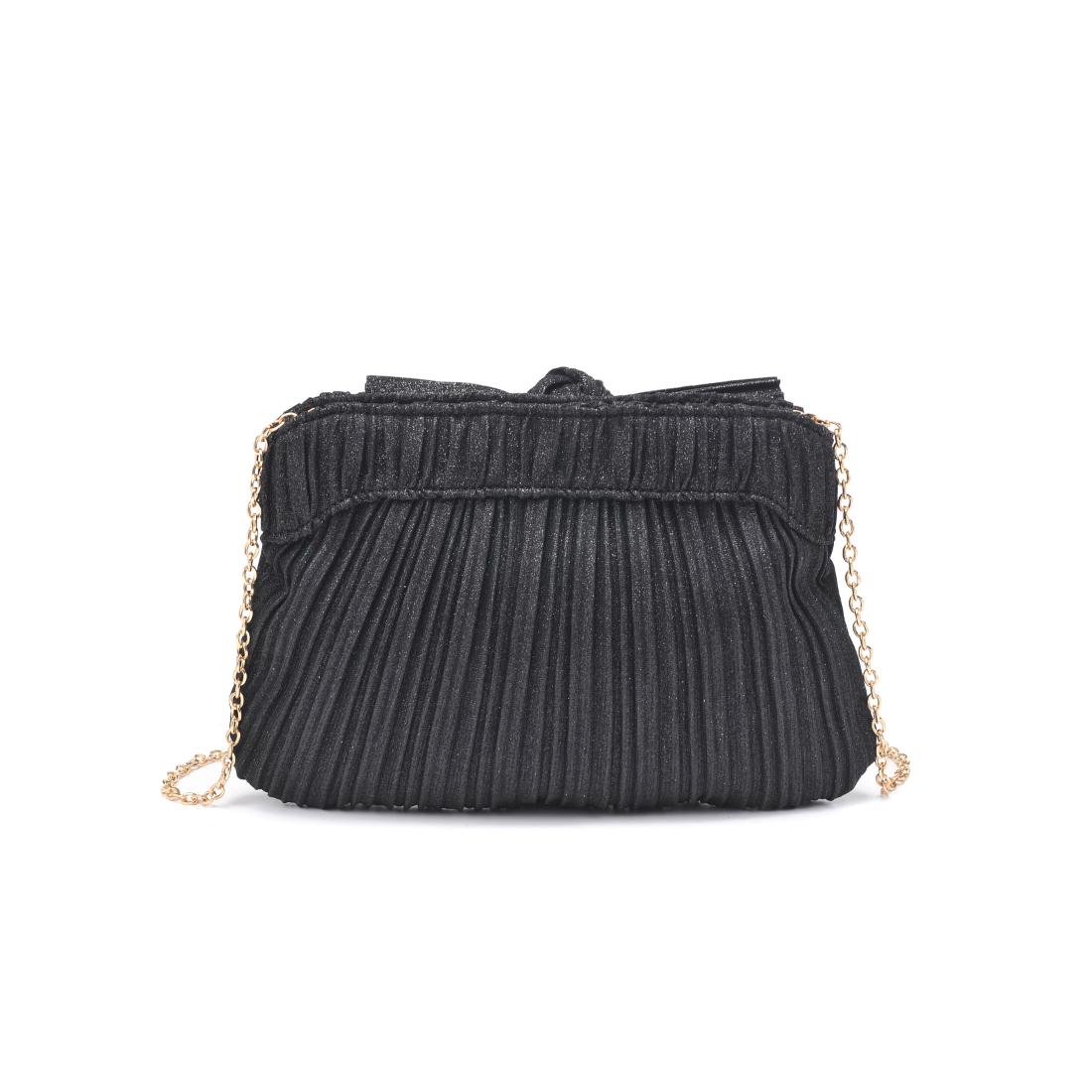 Woman wearing Black Urban Expressions Yvonne Clutch 840611198594 View 7 | Black