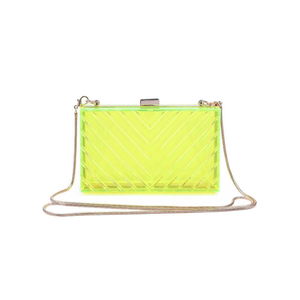 Product Image of Urban Expressions Iggy Evening Bag 840611177520 View 7 | Yellow