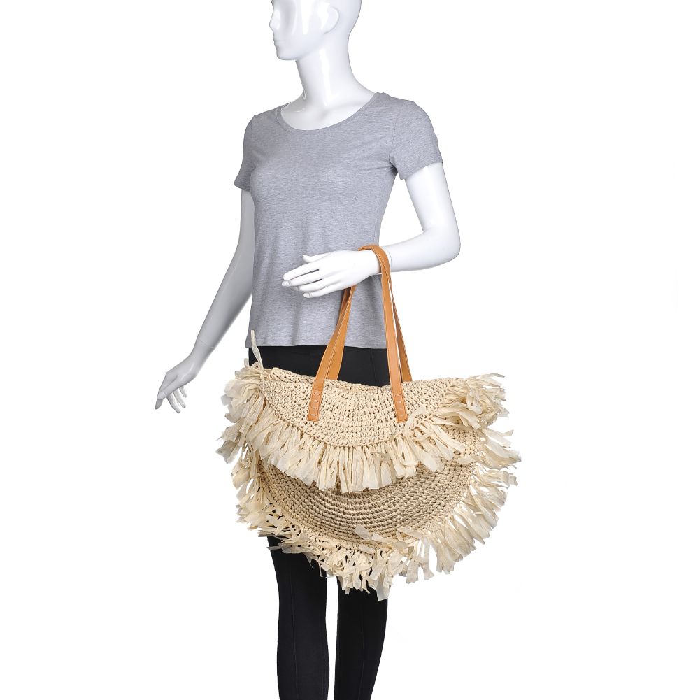 Product Image of Urban Expressions Kaia Tote 840611171542 View 5 | Ivory