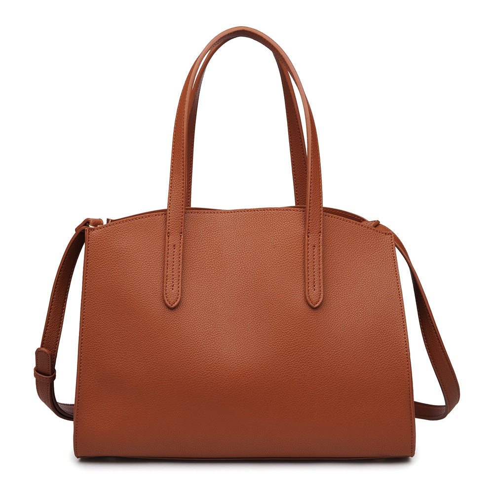 Product Image of Urban Expressions Calyx Satchel NA-840611153401 View 1 | Tan