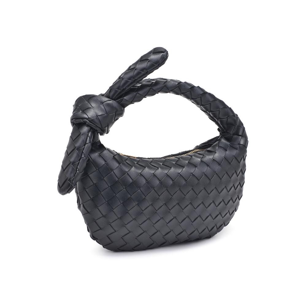 Woman wearing Black Urban Expressions Lizbeth Clutch 840611127792 View 6 | Black