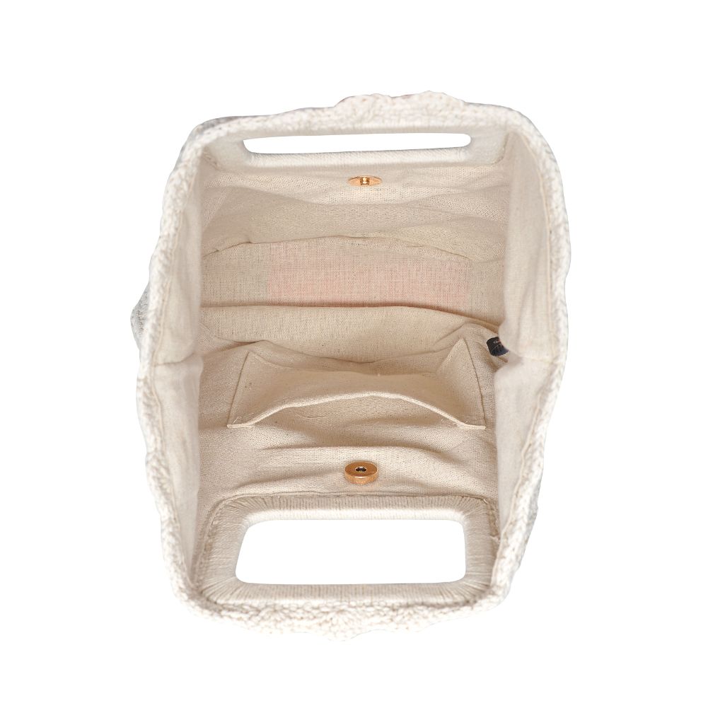 Product Image of Urban Expressions Fiji Tote 840611182029 View 8 | Ivory