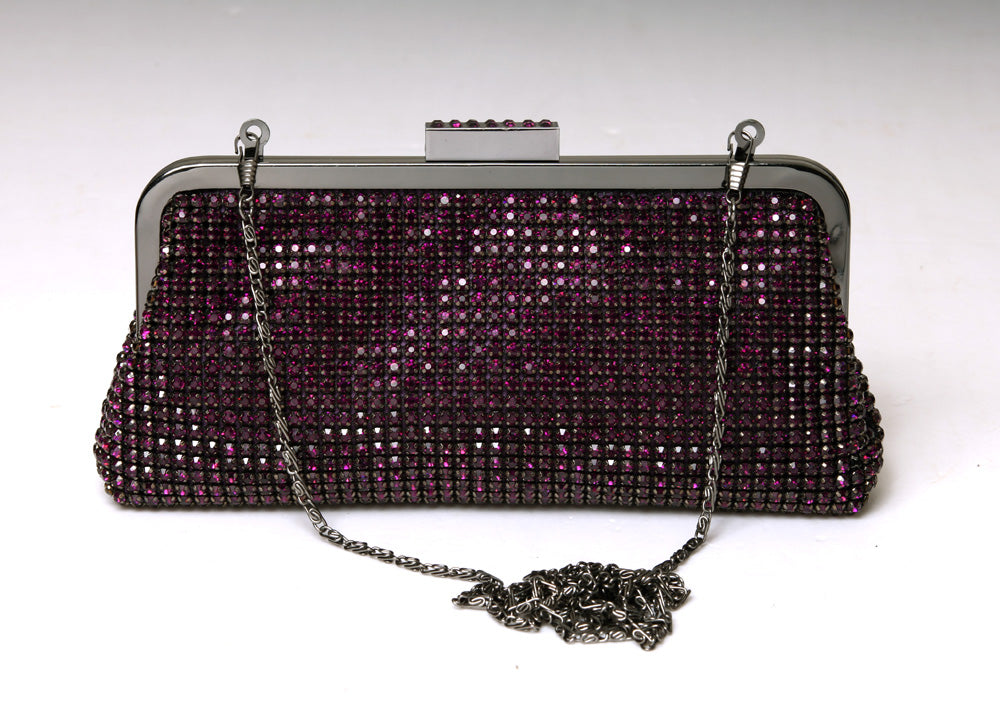 Product Image of Urban Expressions Brittnee Evening Bag 840611111166 View 1 | Purple