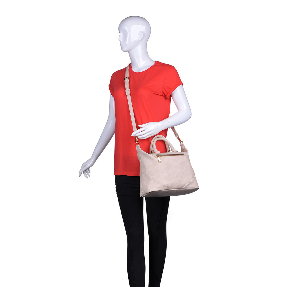 Product Image of Urban Expressions Hayden Satchel NA-840611160089 View 5 | Cream
