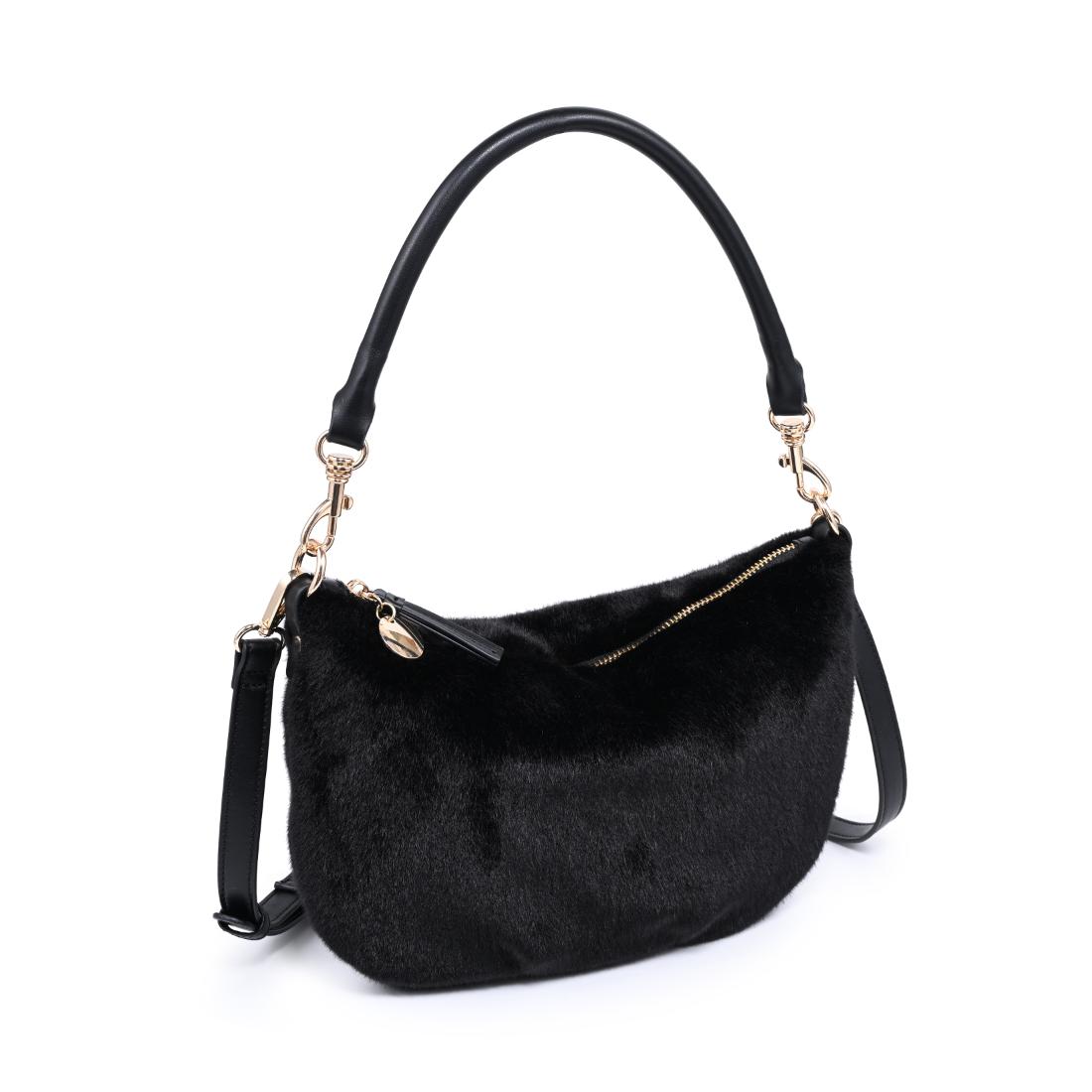 Urban Expressions Jordan - Fur Crossbody 840504211836 View 6 | Black
