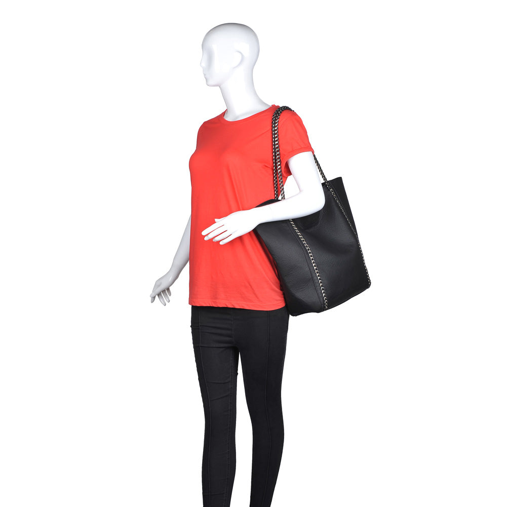 Product Image of Urban Expressions Matilda Tote NA-840611151421 View 5 | Black