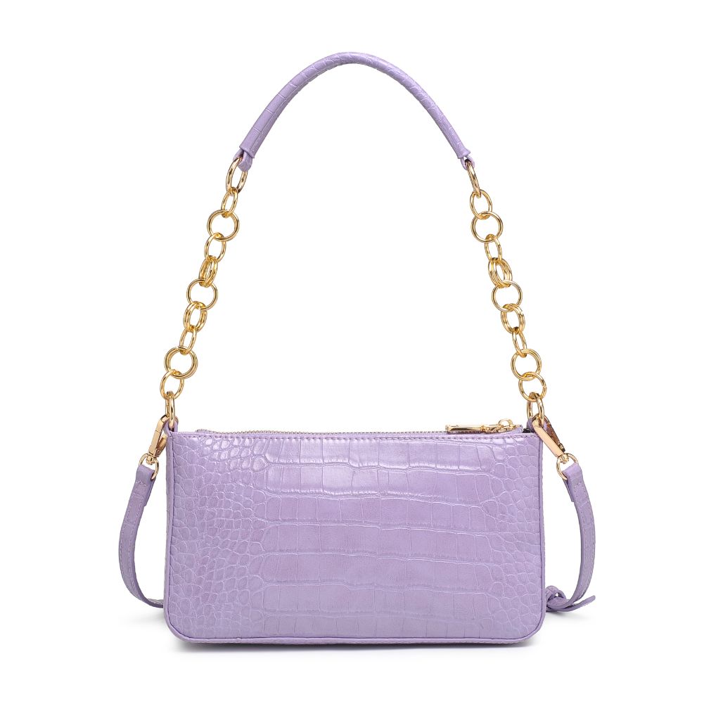 Product Image of Urban Expressions Aster Shoulder Bag 818209015462 View 7 | Lavender