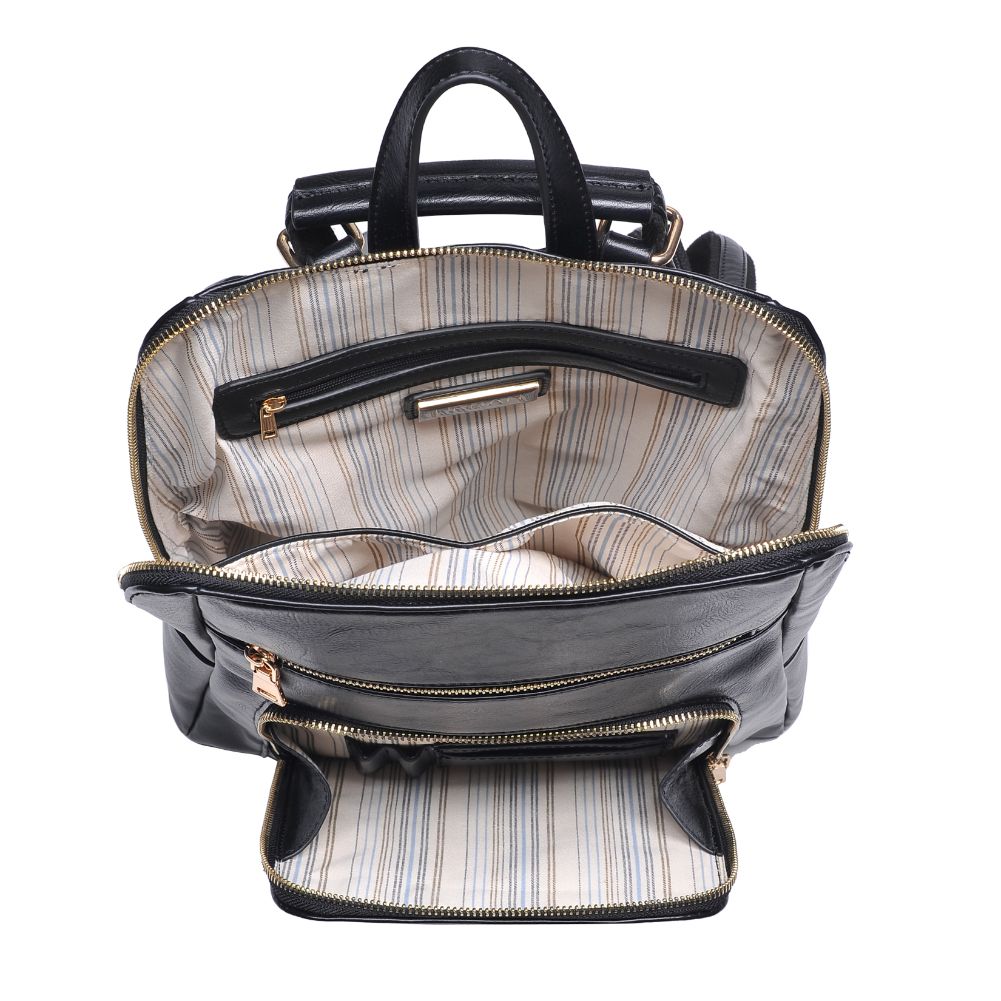 Product Image of Urban Expressions Gramercy Backpack 840611178657 View 8 | Black