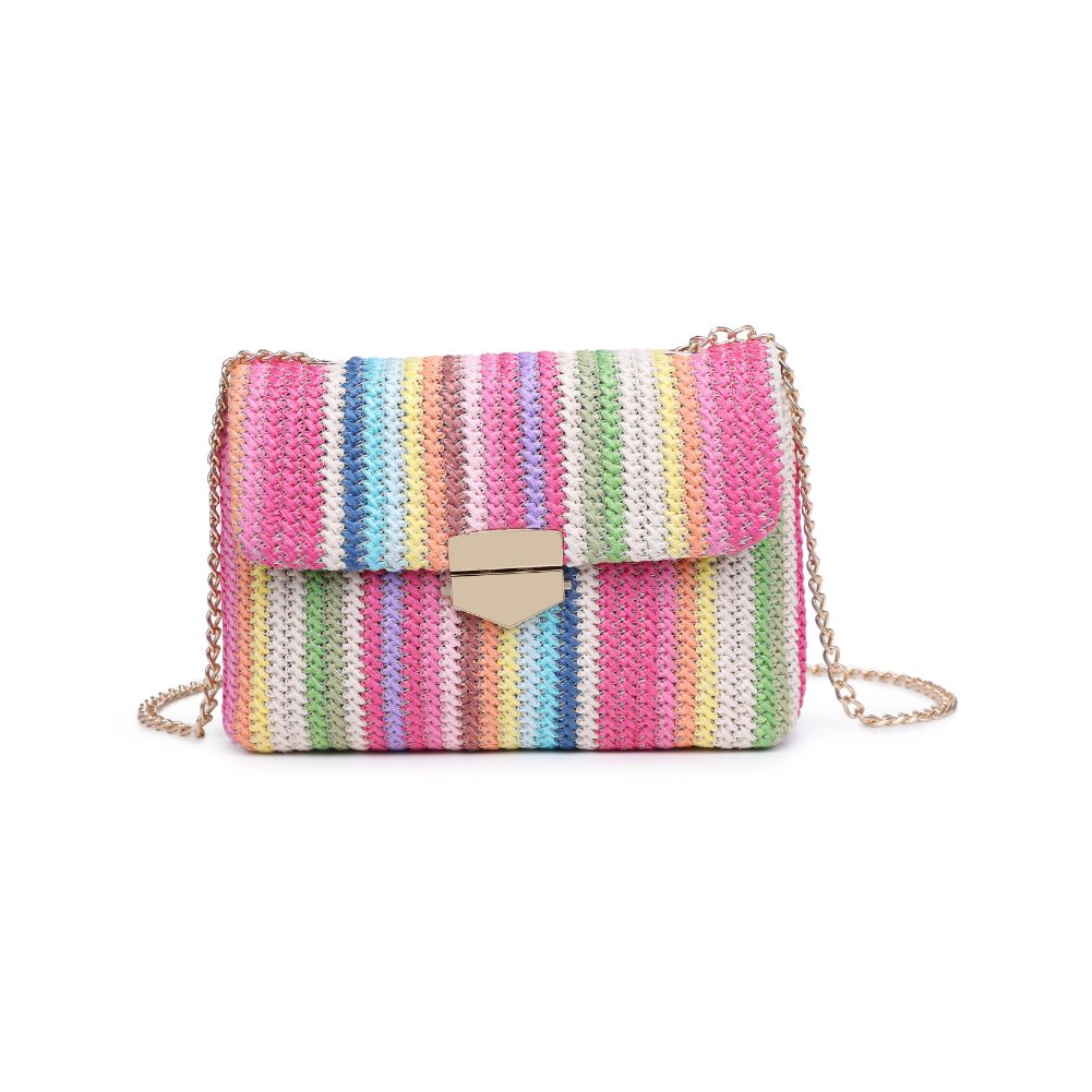 Woman wearing Multi Urban Expressions Remi Crossbody 840611124067 View 5 | Multi