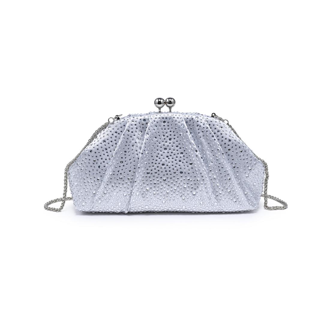 Urban Expressions Florence Clutch 840504215087 View 3 | Silver