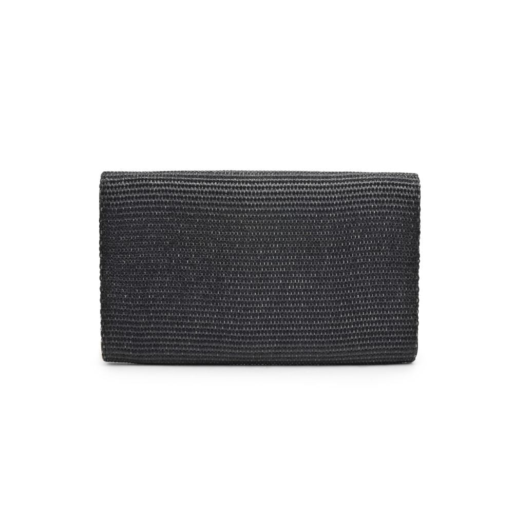 Woman wearing Black Urban Expressions Trista Clutch 840611108272 View 7 | Black