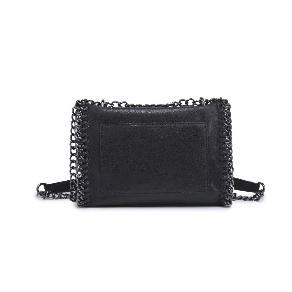 Product Image of Urban Expressions Mollie Shoulder Bag 818209011990 View 7 | Black