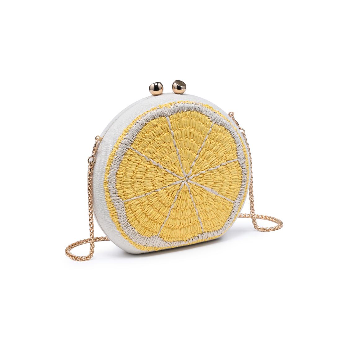 Urban Expressions Lemon Evening Bag 840504207860 View 6 | Lemon