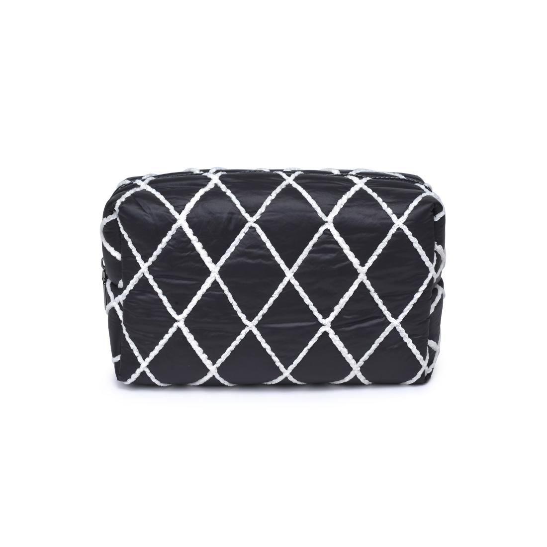 Urban Essentials Zinnia Cosmetic & Travel Organizer Pouch 818209017152 View 5 | Black