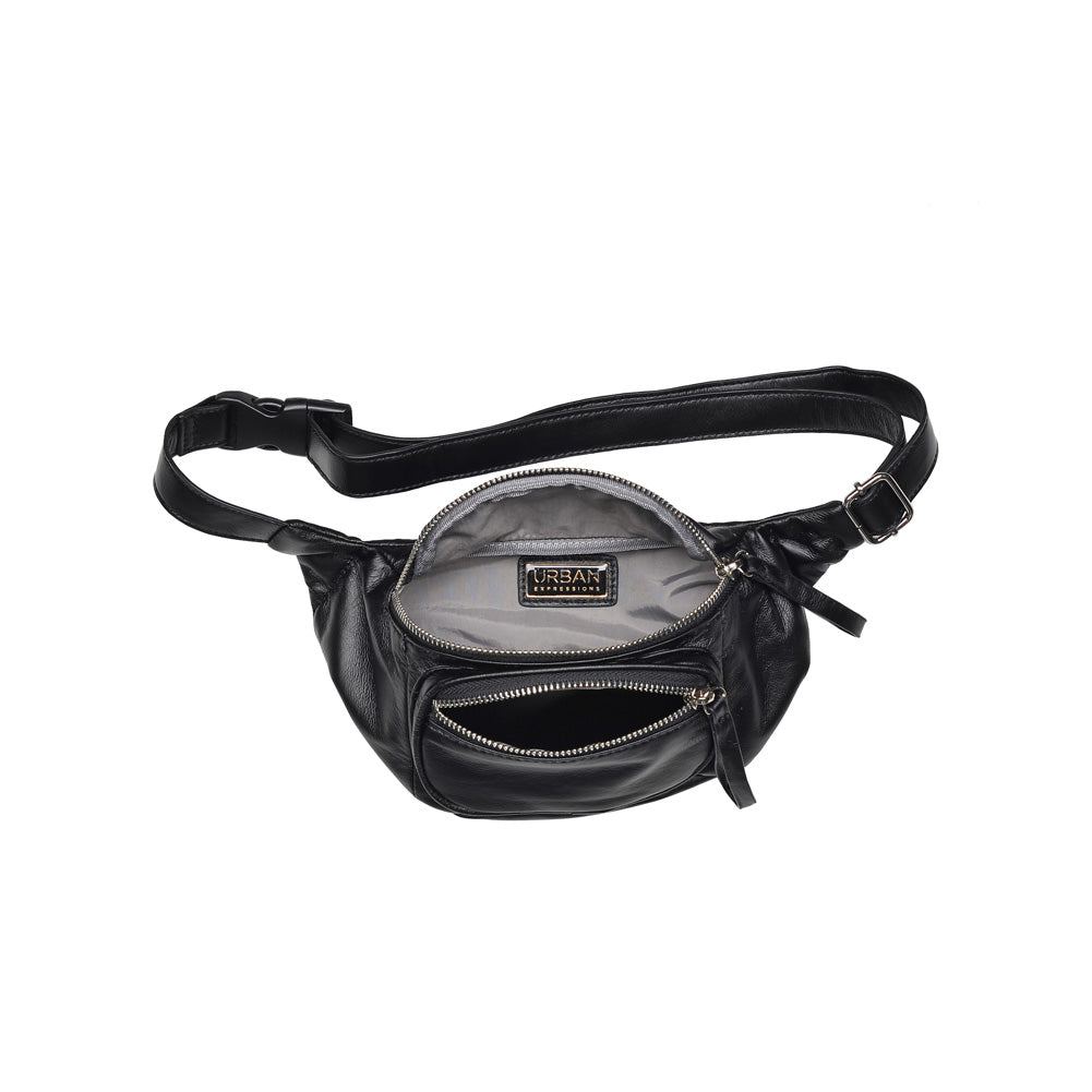Product Image of Urban Expressions Destiny Belt Bag NA-840611157454 View 4 | Black