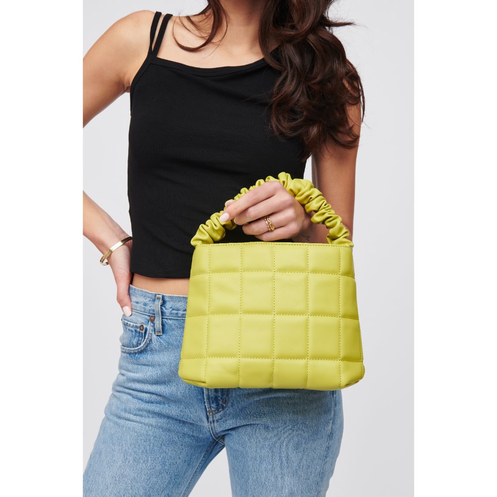 Woman wearing Citron Urban Expressions Bexley Crossbody 818209015929 View 1 | Citron