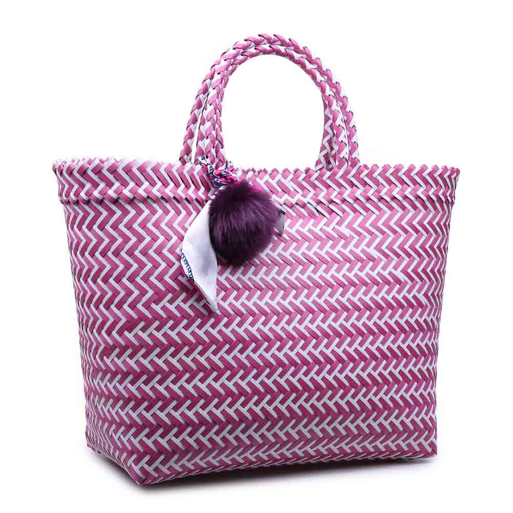 Product Image of Urban Expressions Mojito Tote 840611145352 View 2 | Violet