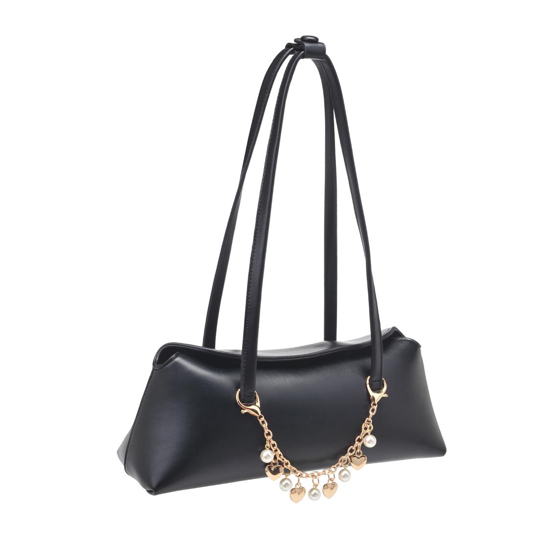 Product Image of Urban Expressions Sable Shoulder Bag 840611198174 View 2 | Black