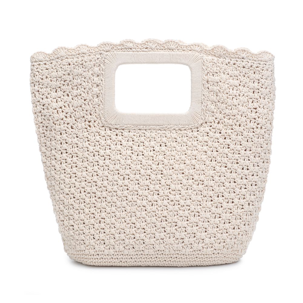 Product Image of Urban Expressions Fiji Tote 840611182029 View 7 | Ivory