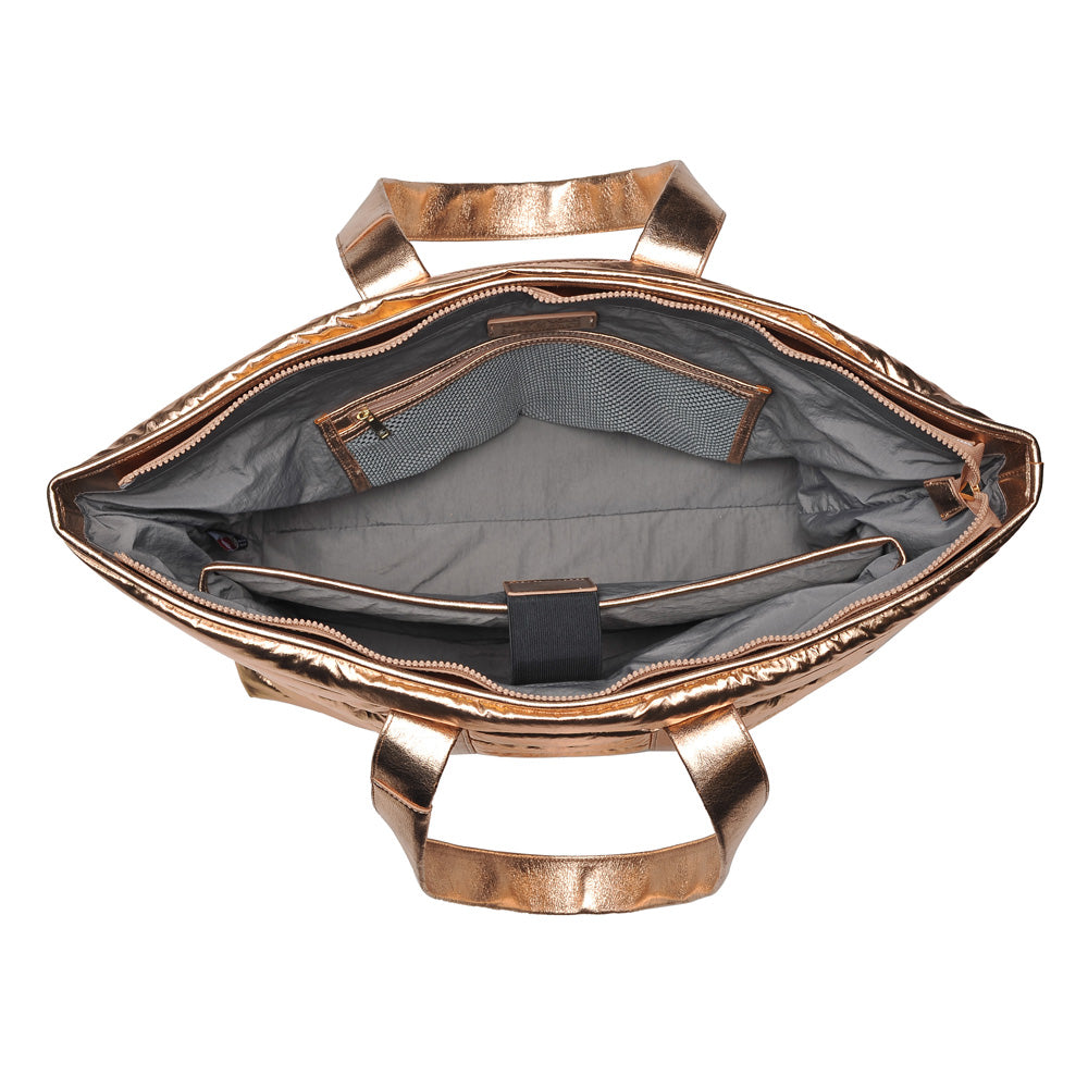 Product Image of Urban Expressions Flight Tote NA-840611148797 View 4 | Rose Gold