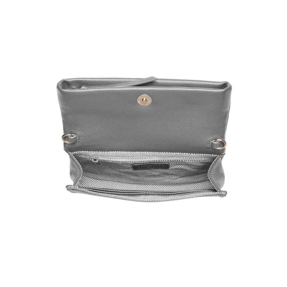 Product Image of Urban Expressions Bree Crossbody 840611105448 View 8 | Grey