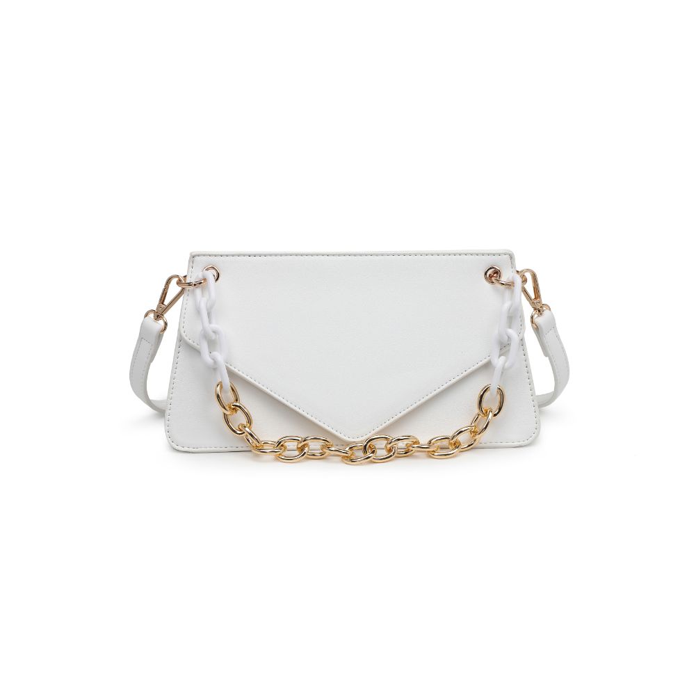 Product Image of Urban Expressions Lisette Crossbody 840611118264 View 5 | White