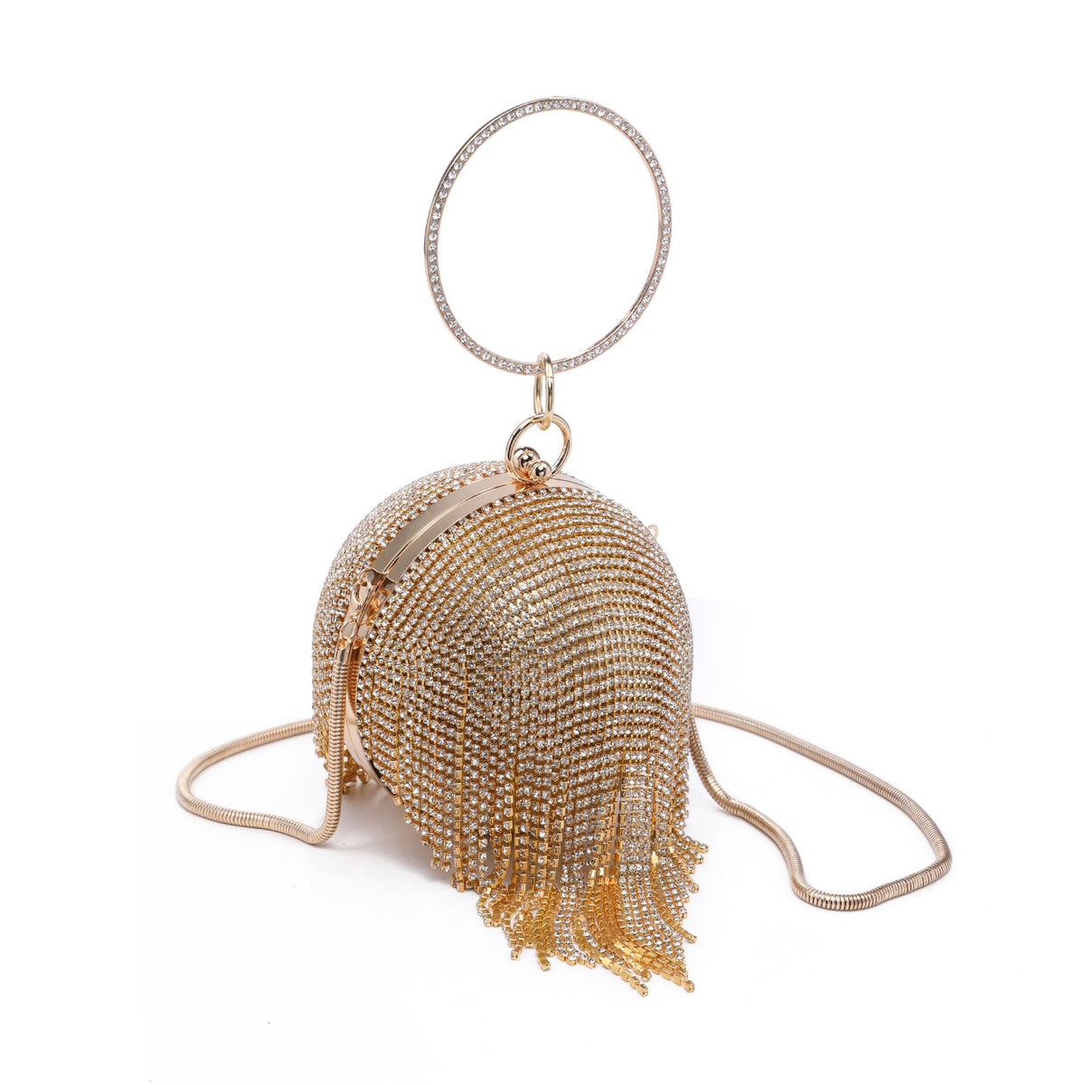 Product Image of Urban Expressions Jubilee Evening Bag 818209014441 View 6 | Gold